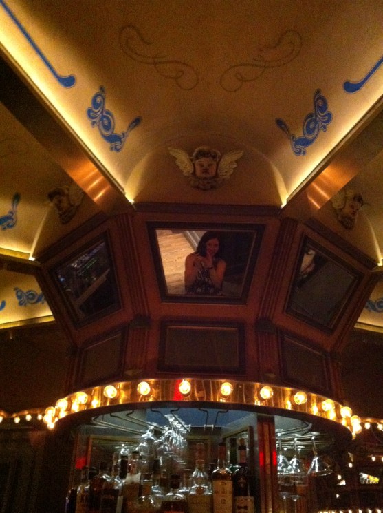 Katherine Quevedo at the Carousel Bar