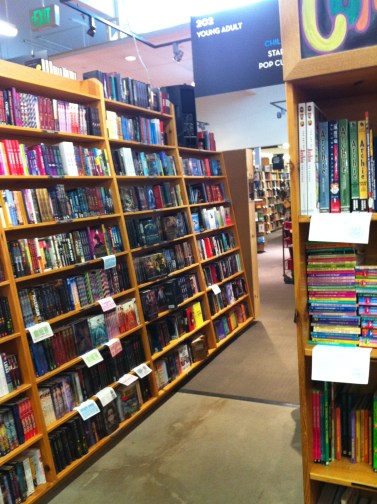 Aisle in Powell's bookstore