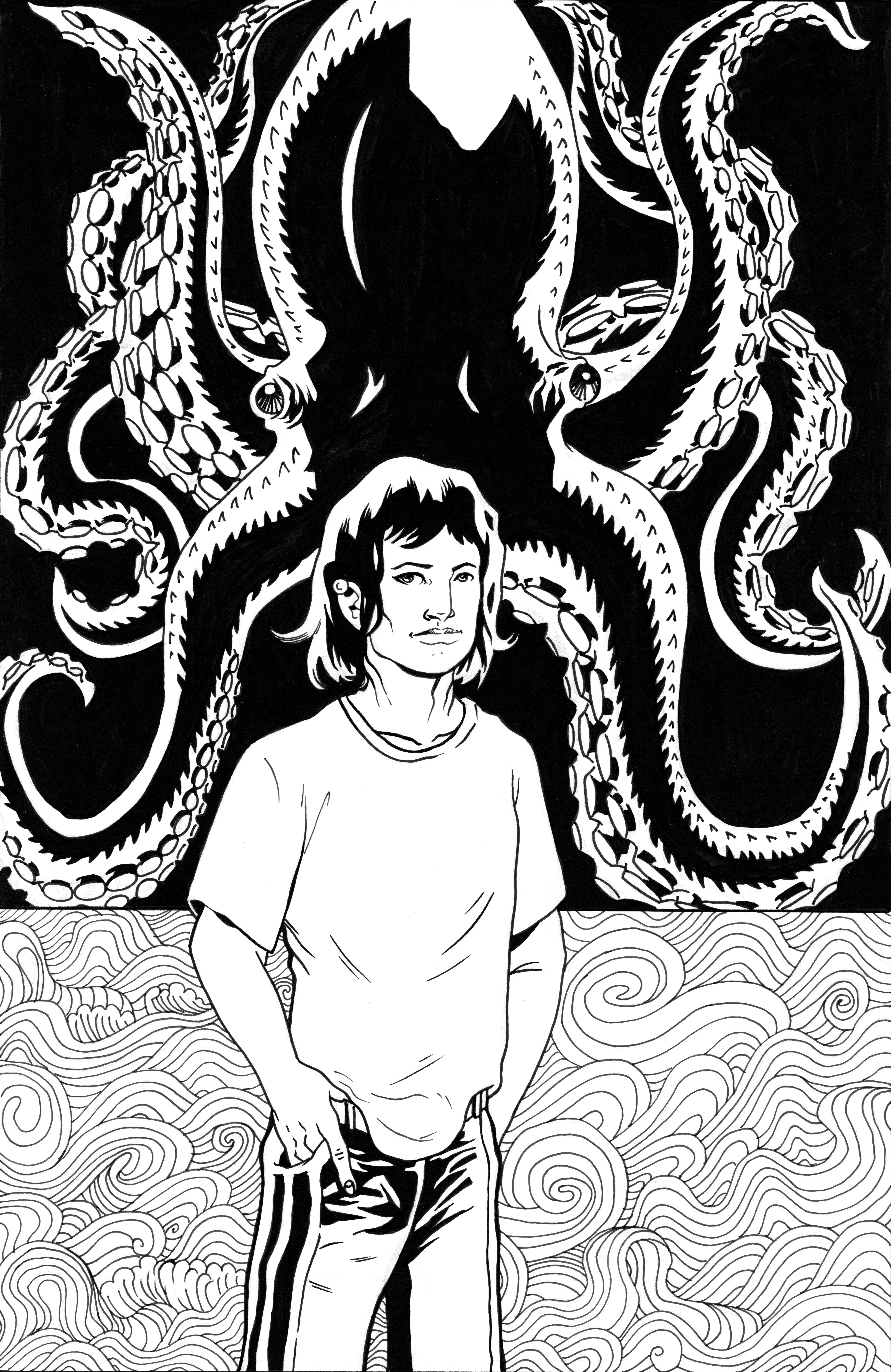 Exchange - illustration by Sambaran Chatterjee